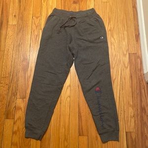 Women’s Champion Grey Jogger Sweatpants